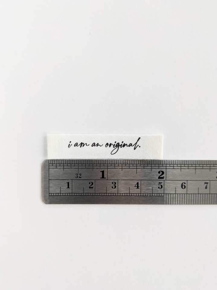 Sy-inn Merkelapper Bomull "I Am An Original"