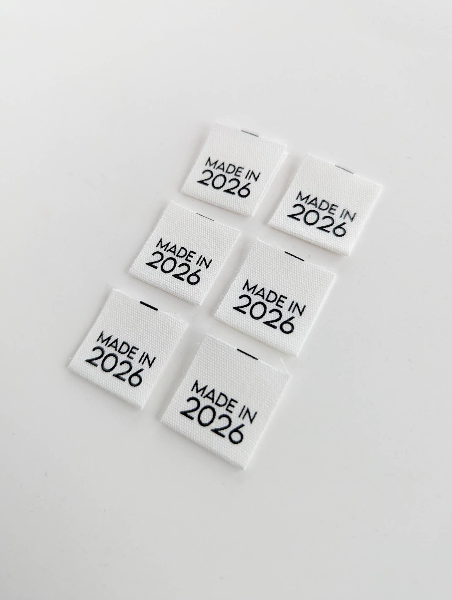 Sy-inn Merkelapper Bomull "Made in 2026"