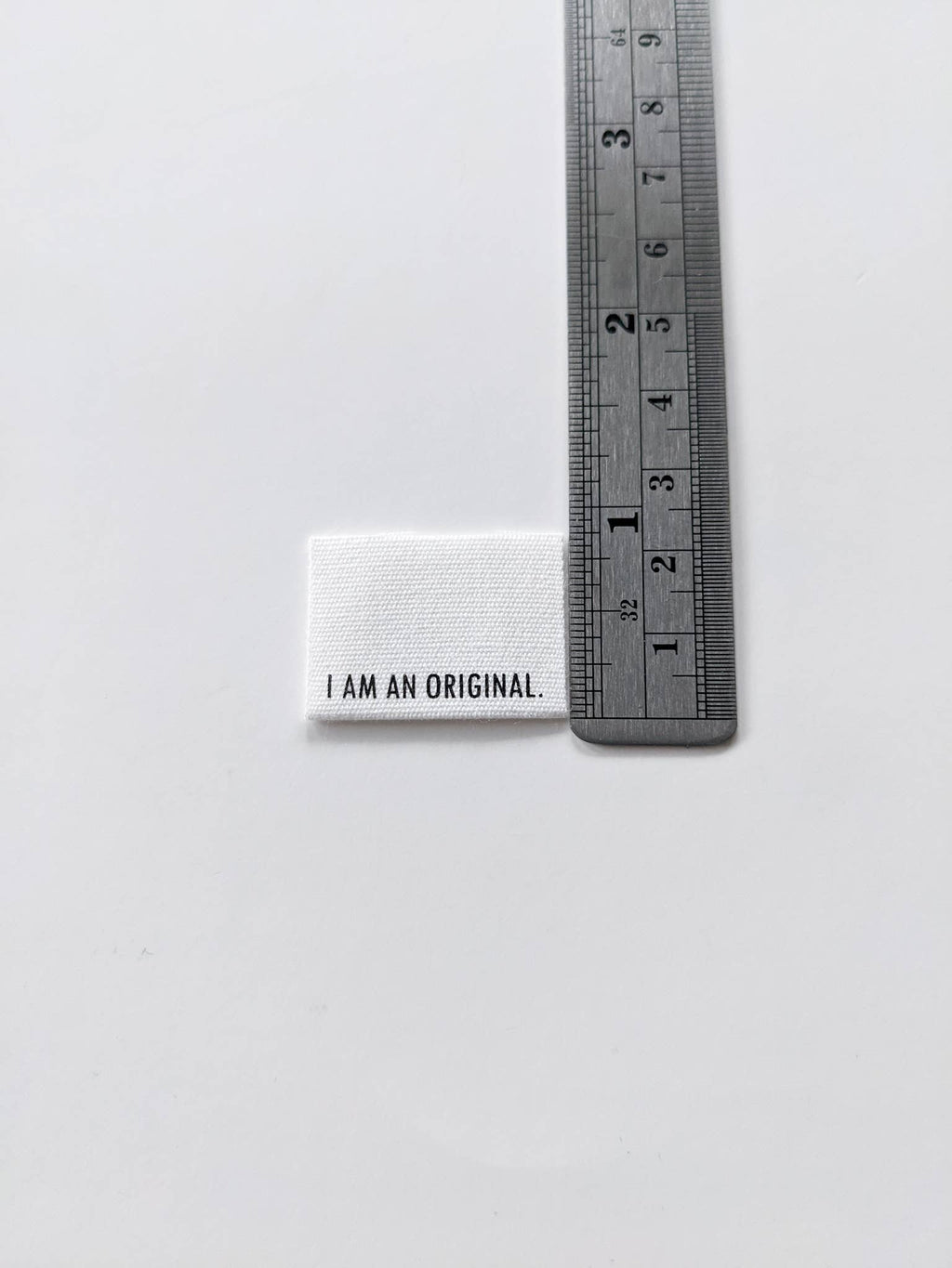 Sy-inn Merkelapper Bomull "I Am Inimitable. I Am An Original"