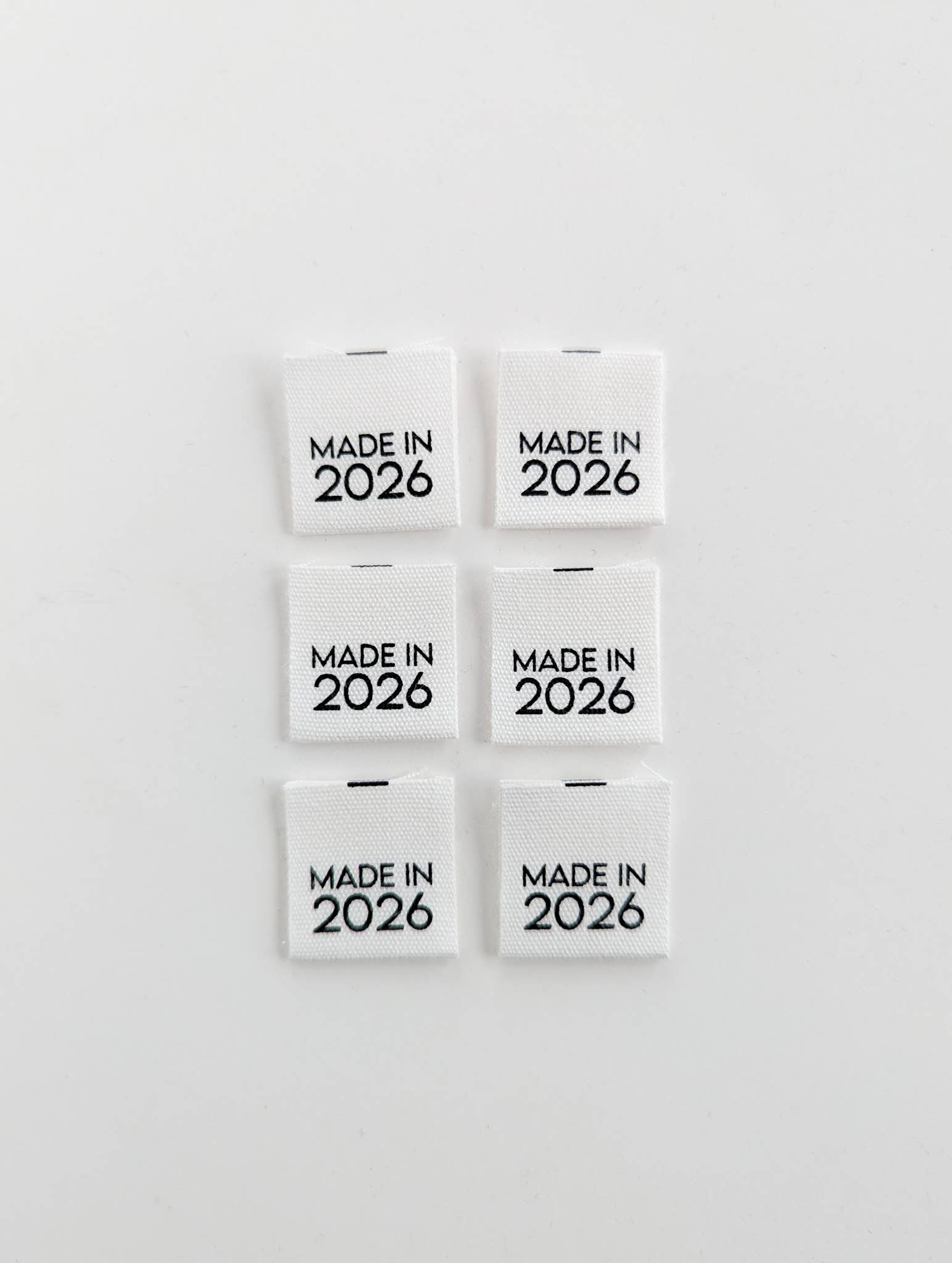 Sy-inn Merkelapper Bomull "Made in 2026"