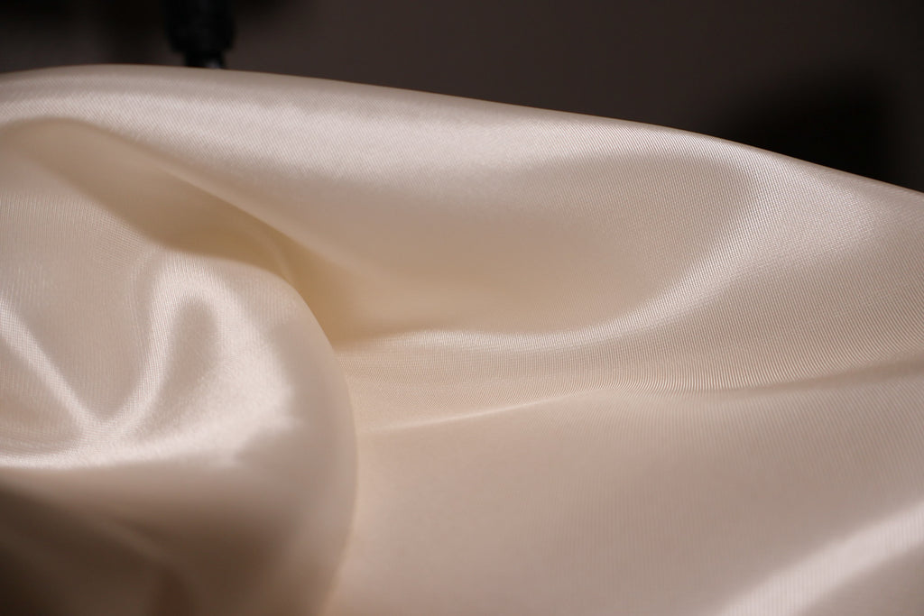 Viskose Fôr Twill Ivory