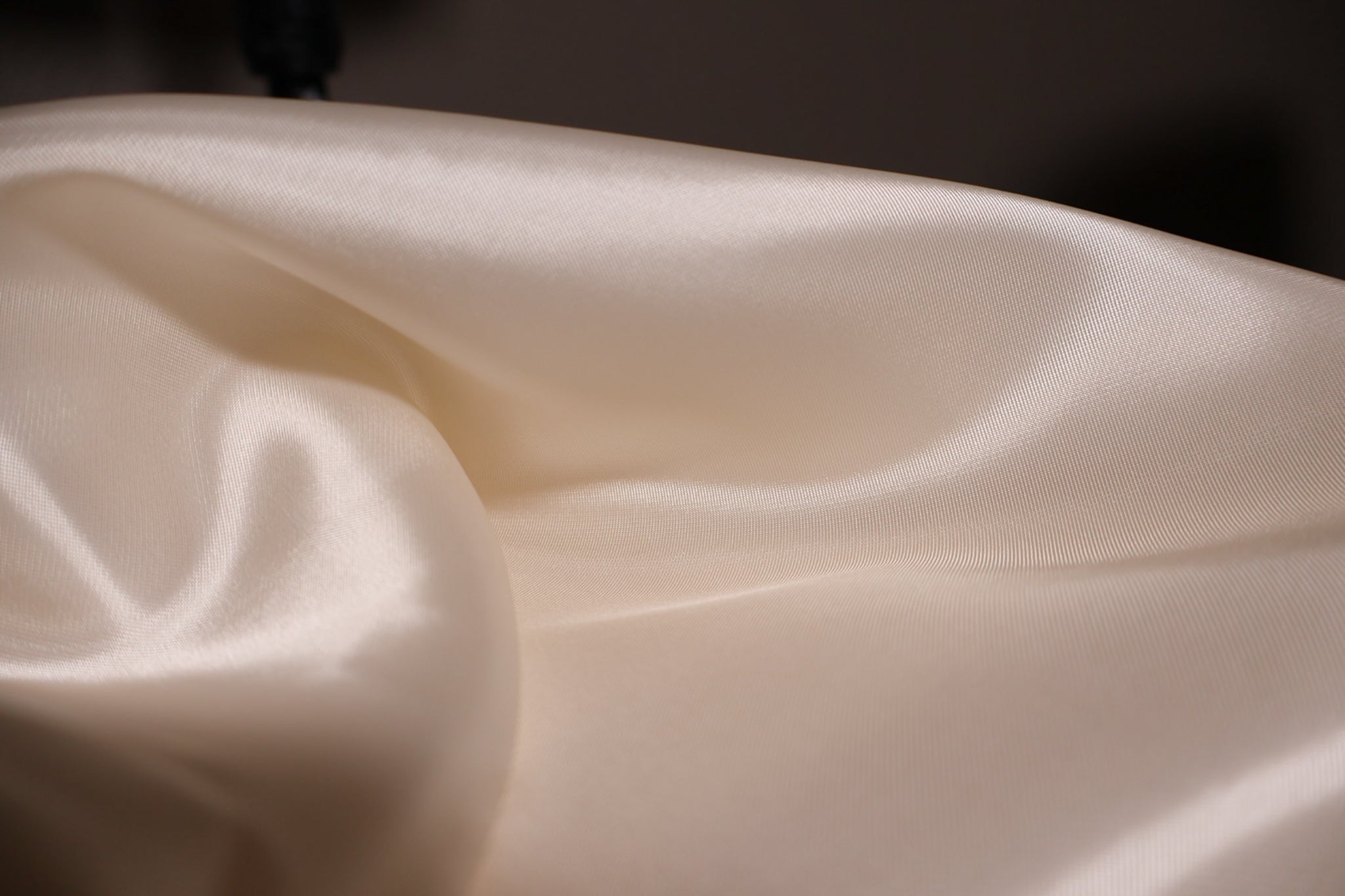 Viskose Fôr Twill Ivory