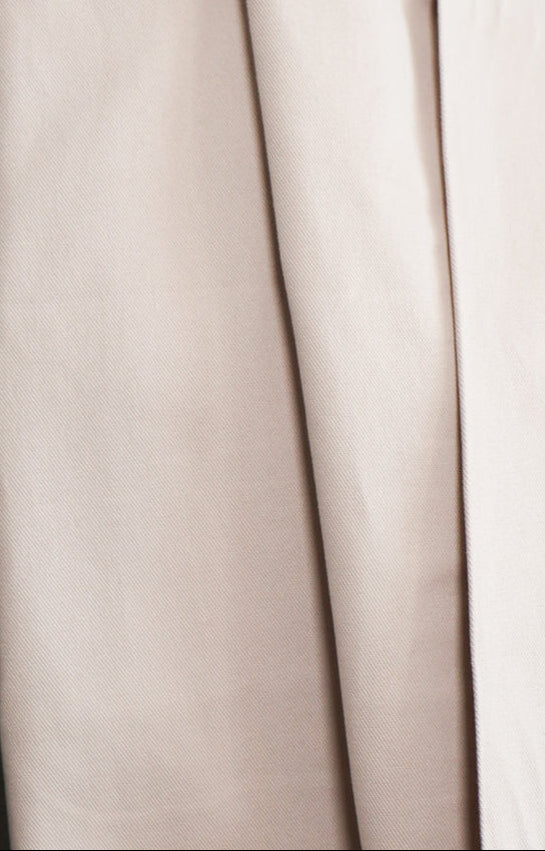 Gabardine 100% Bomull Milky Clay