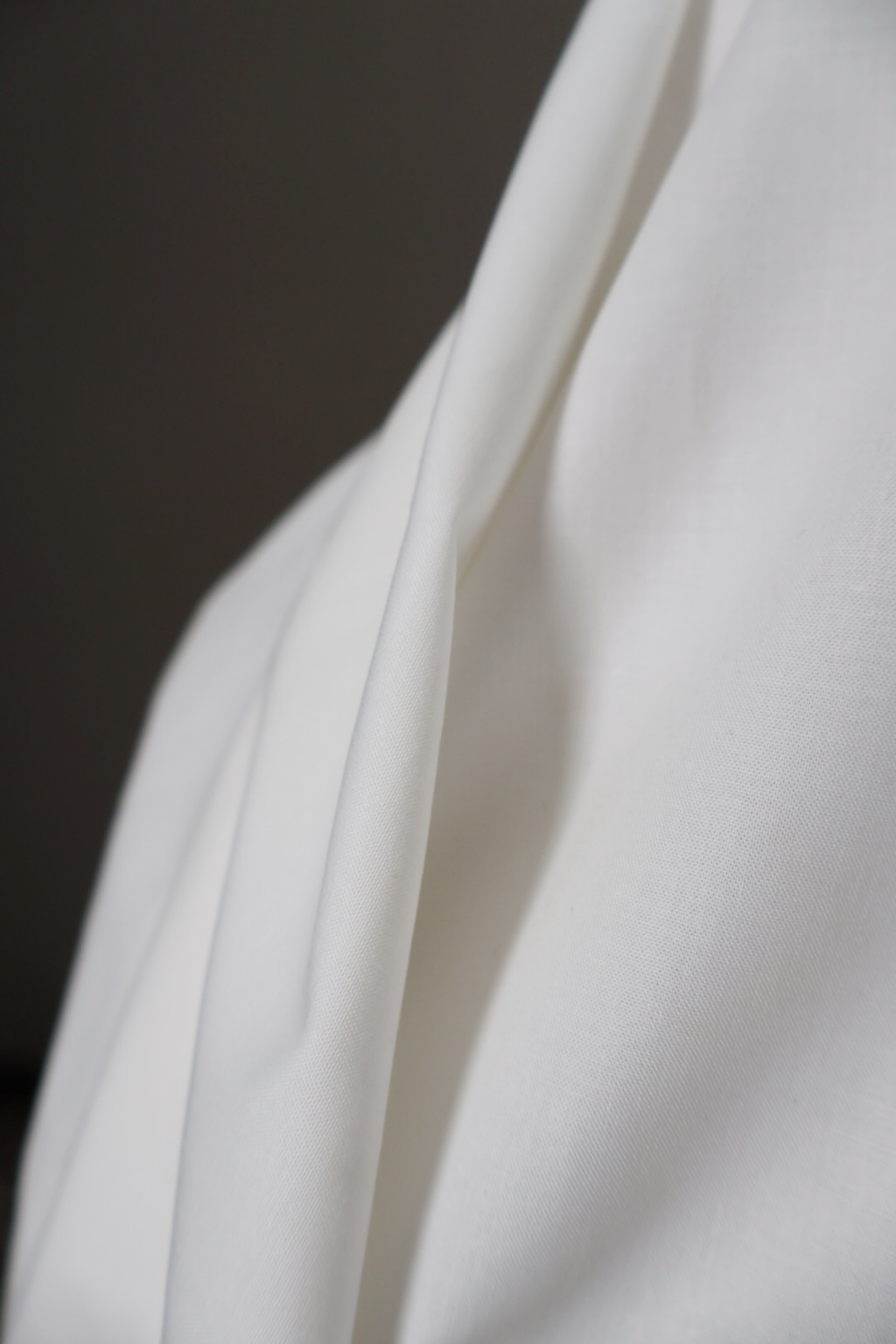 Off-white Premium Poplin 100% Økologisk Bomull
