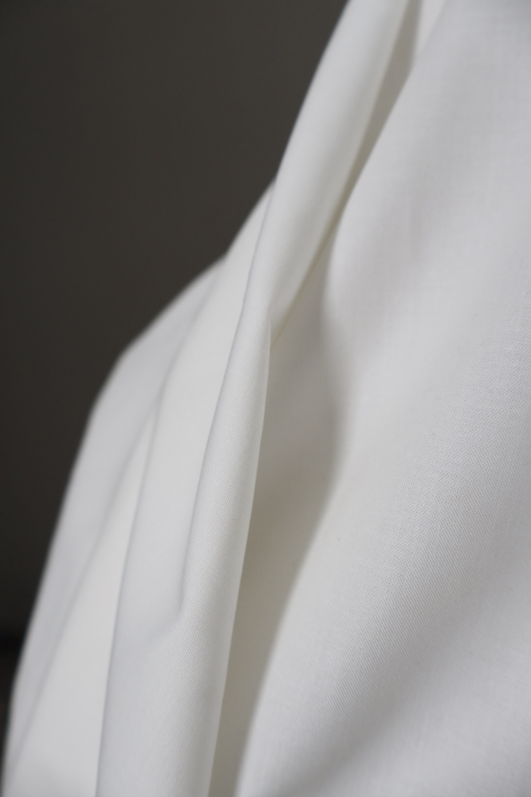 Off-white Premium Poplin 100% Økologisk Bomull