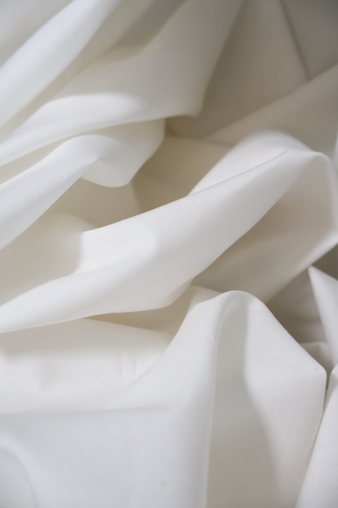 Off-white Premium Poplin 100% Økologisk Bomull